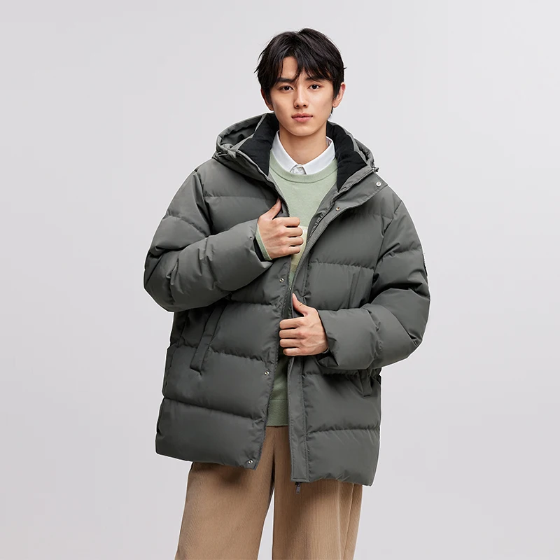 Men’s Winter Hooded Down Jacket