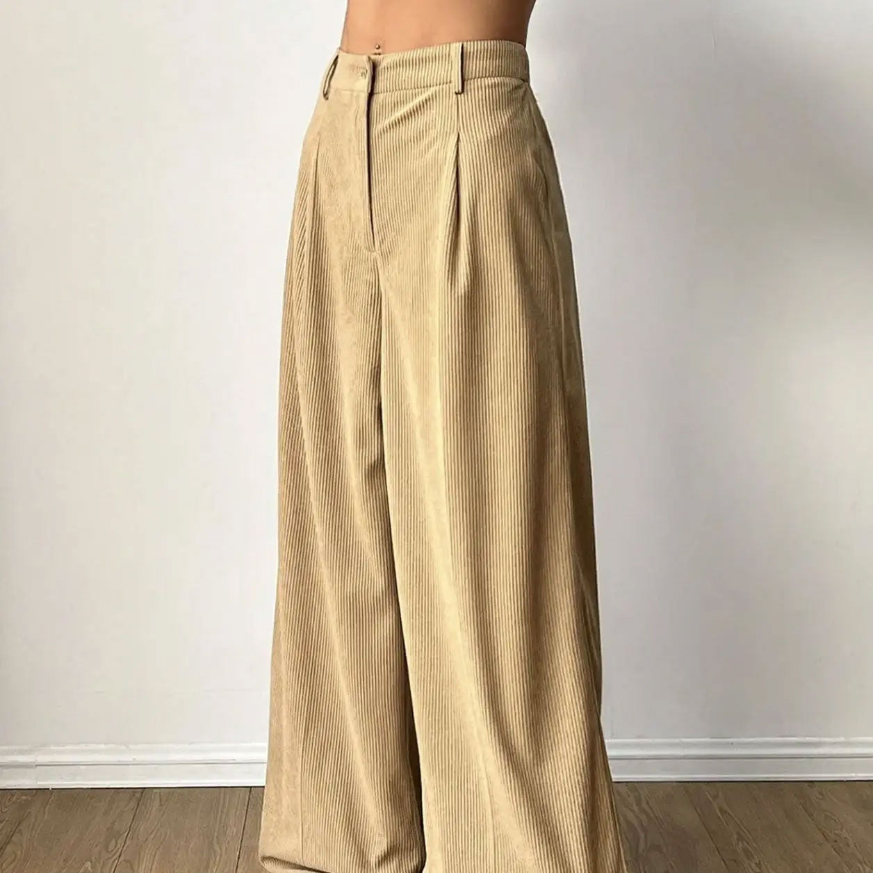 Slimming Corduroy Outdoor Trousers