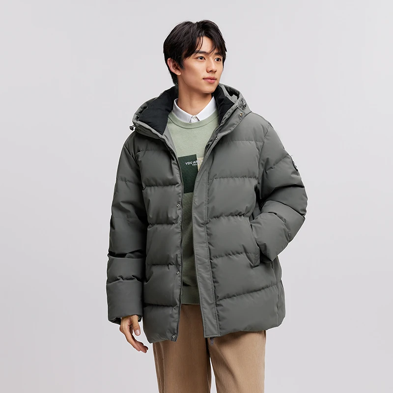 Men’s Winter Hooded Down Jacket