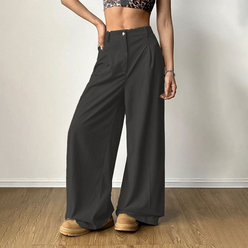 Slimming Corduroy Outdoor Trousers
