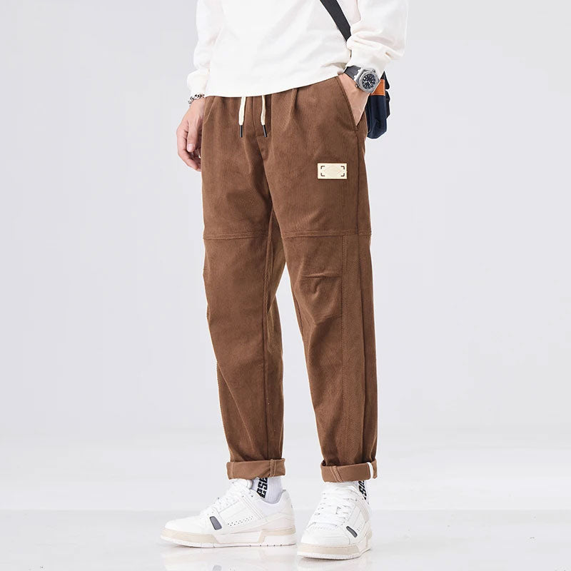 Retro Corduroy Harem Pant