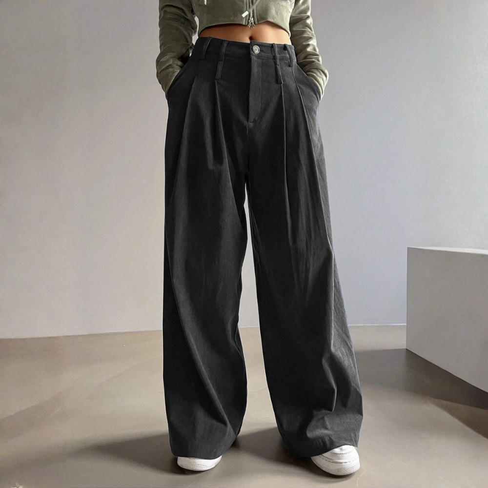 Slim Corduroy Outdoor Trousers