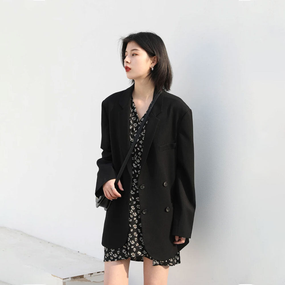Elegant Solid Blazer