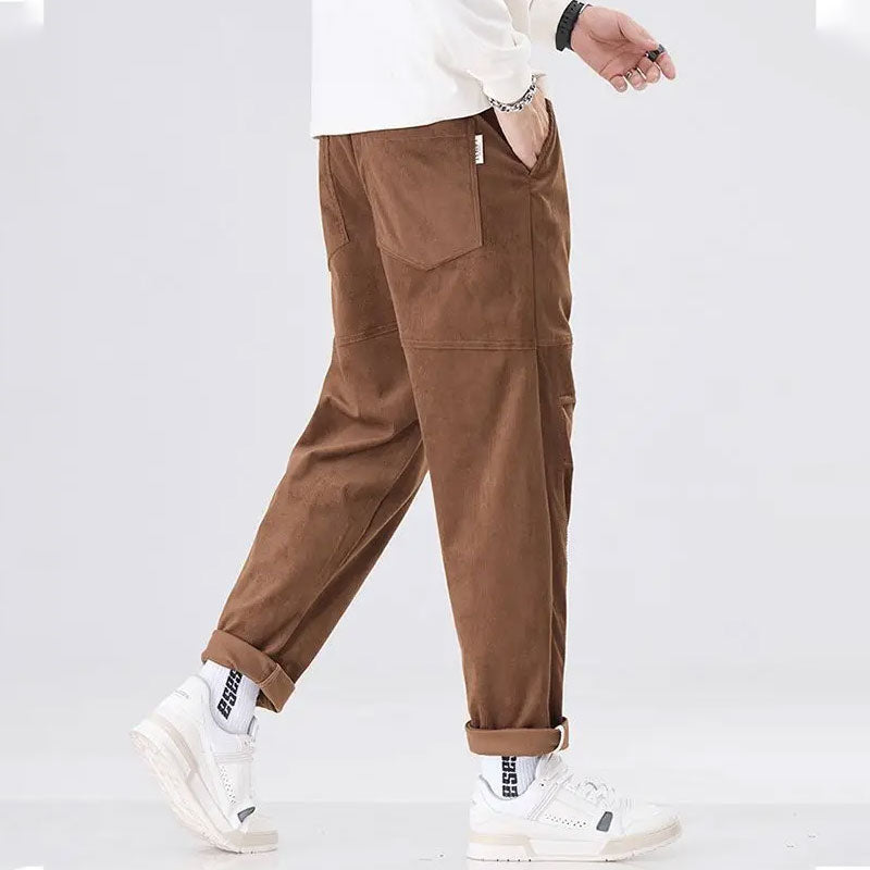 Retro Corduroy Harem Pant