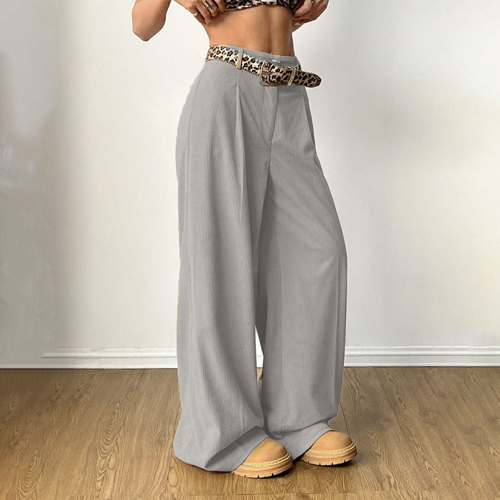 Slimming Corduroy Outdoor Trousers