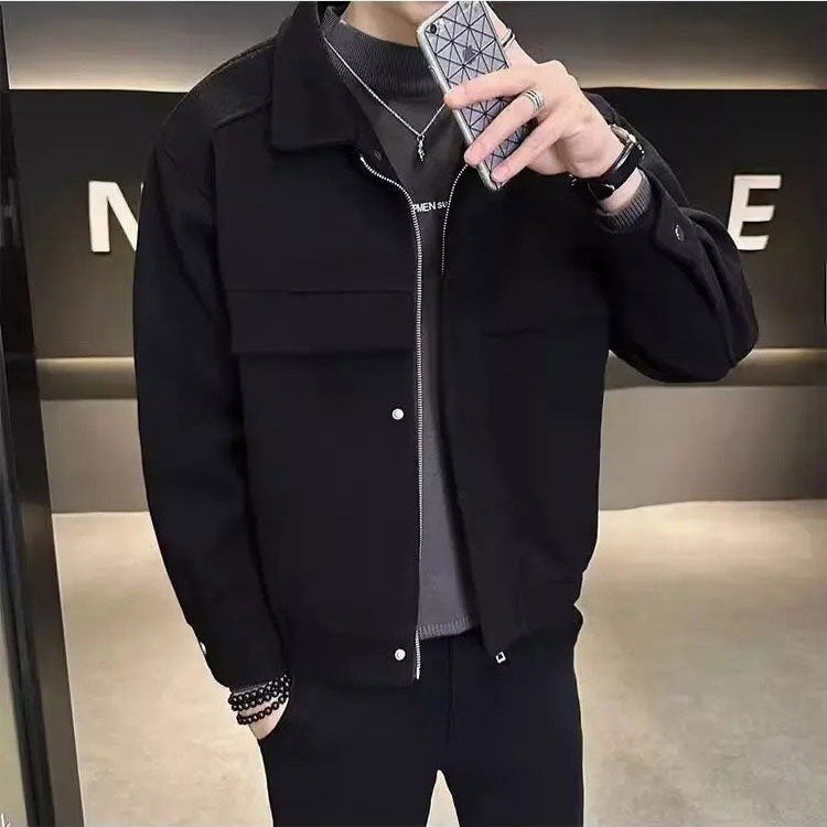 Multi-Pocket Windbreaker Jacket