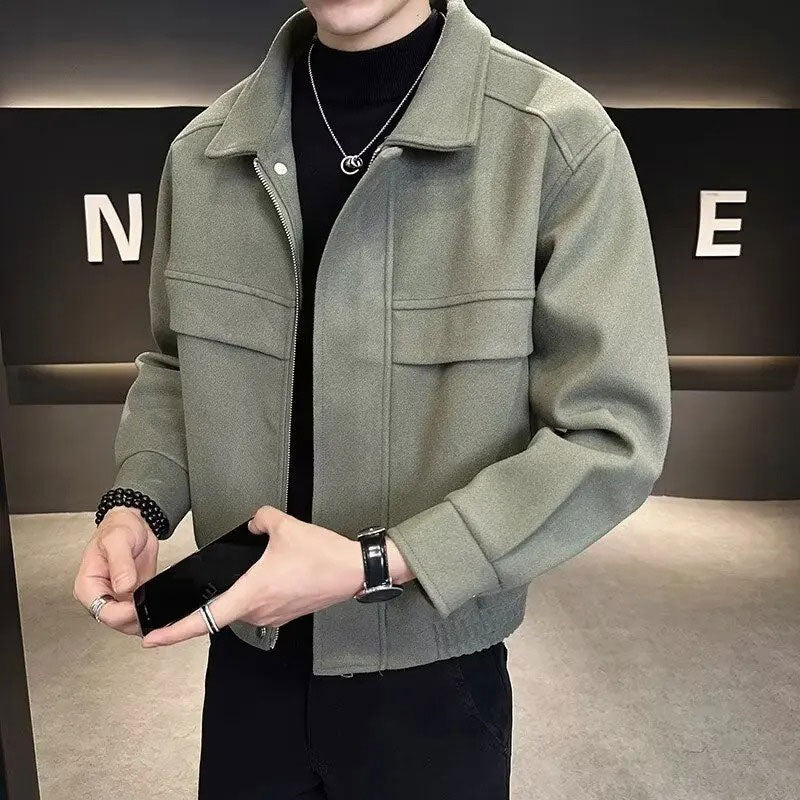 Multi-Pocket Windbreaker Jacket