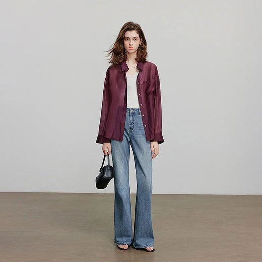 Summer Short-Sleeve Fashion Blouse