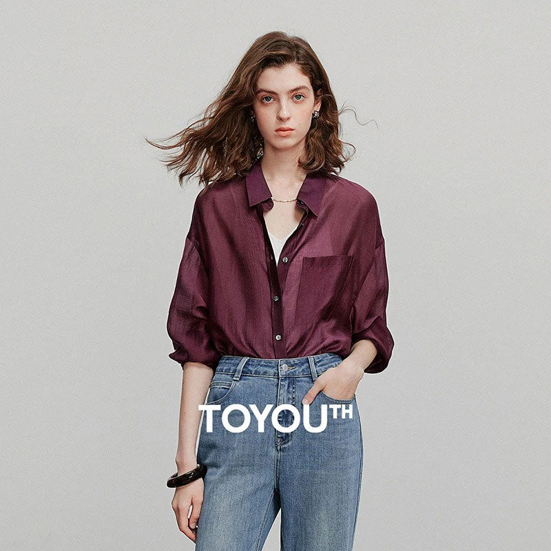 Summer Short-Sleeve Fashion Blouse