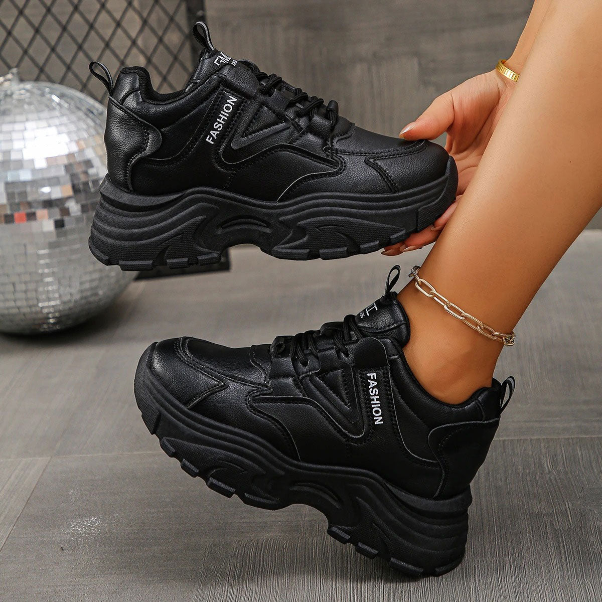 Women’s Chunky Platform Vulcanised sneaker