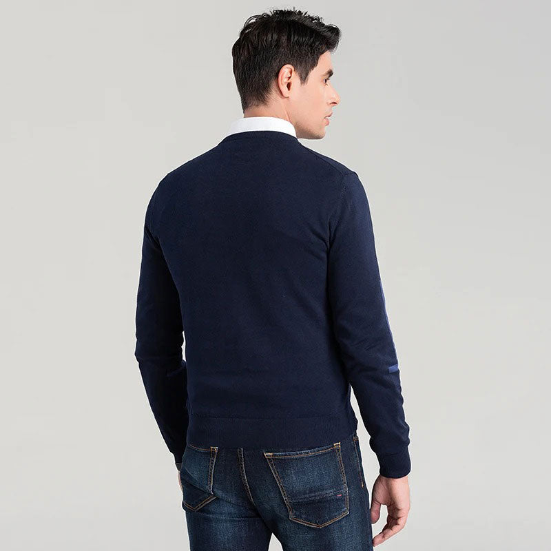 Slim Wool Knitted Pullover Sweater
