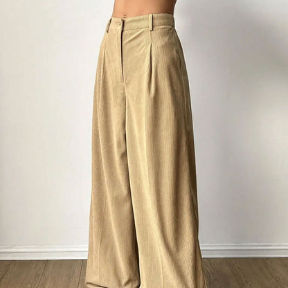 Slimming Corduroy Outdoor Trousers