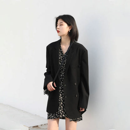 Elegant Solid Blazer