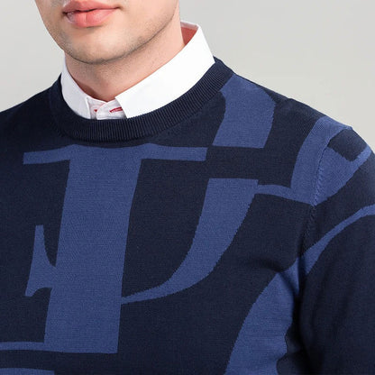 Slim Wool Knitted Pullover Sweater